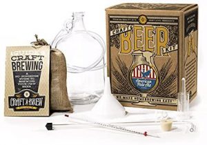 Craft  A  Brew  American  Pale  Ale  Reusable  Make  Your  Own  Beer  Kit –Starter  Set  1 Gallon
