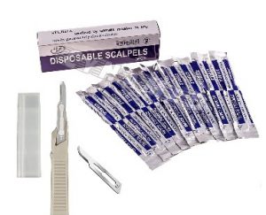 Disposable Sterile Scalpels (10 Pack)