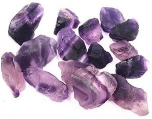 Purple Fluorite Rough Raw Natural Crystals
